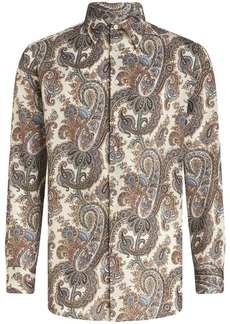 Etro paisley-print cotton shirt