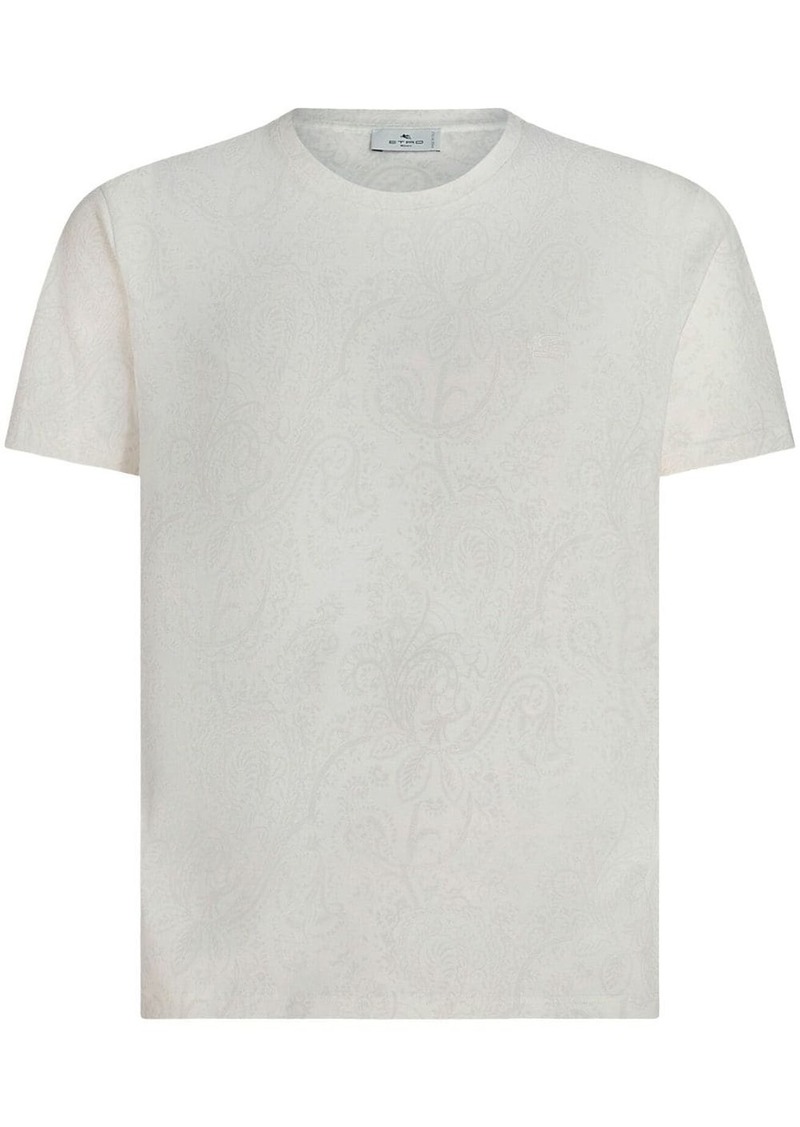 Etro paisley-print cotton T-shirt