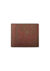 Etro paisley-print jacquard wallet