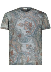 Etro paisley-print lyocell T-shirt