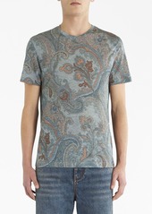 Etro paisley-print lyocell T-shirt