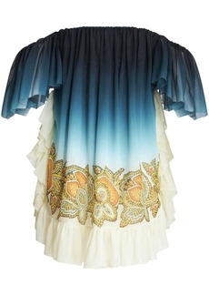 Etro paisley-print silk dress