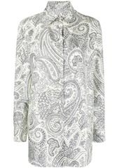 Etro paisley-print silk shirt