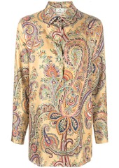 Etro paisley-print silk shirt