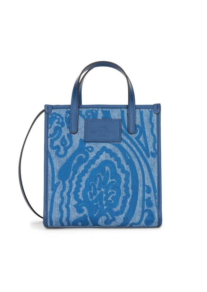 Etro paisley-print tote bag