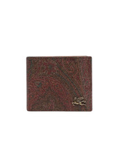 Etro paisley-print wallet