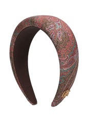 Etro Paisley Silk Padded Headband