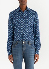 Etro patterned button-up shirt