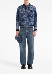 Etro patterned-jacquard bomber jacket