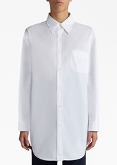 Etro Pegaso motif-embroidered cotton shirt