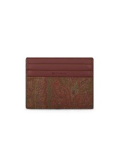 Etro Pegaso-motif paisley-print cardholder