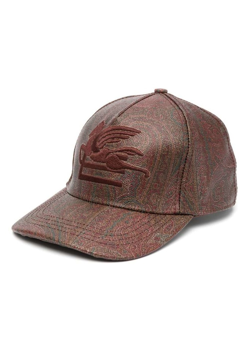 Etro Pegaso paisley-print baseball cap