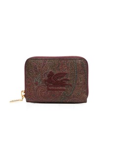 Etro Pegaso zip-around wallet