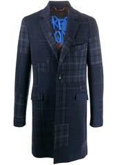 Etro plaid-pattern midi coat