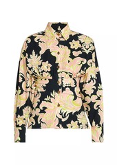 Etro Printed Cotton Blouse