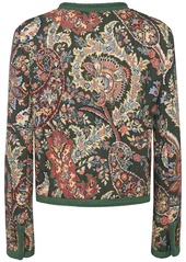 Etro Printed Quilted Collarless Jacket