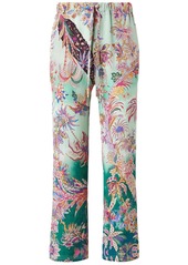 Etro Printed Silk Pijiama Pants