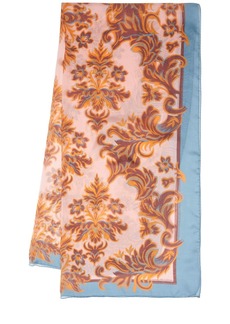 Etro Printed Silk Scarf