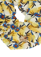 Etro Printed Silk Scrunchie