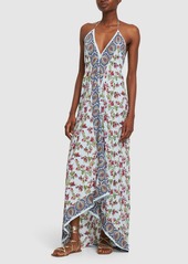 Etro Printed Viscose Long Dress