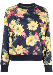 Etro quilted floral-print sweatshirt