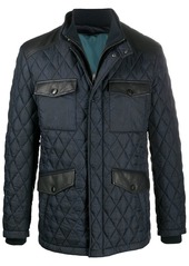 Etro quilted single-breasted coat