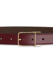 Etro reversible buckled leather belt