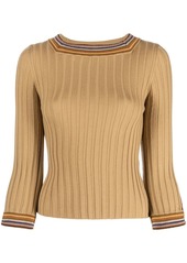 Etro ribbed-knit wool top