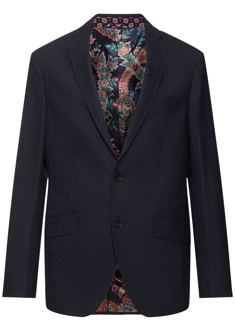 Etro Roma Wool & Cashmere Blazer