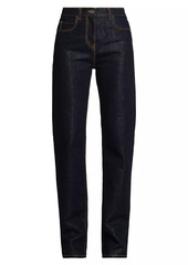 Etro Slim-Straight Mid-Rise Jeans