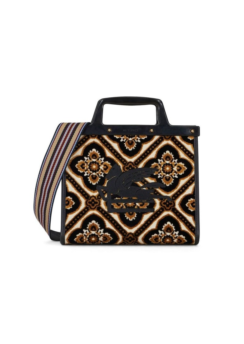 Etro small Love Trotter jacquard tote bag