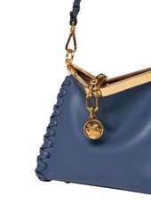 Etro Small Vela Braided Leather Bag