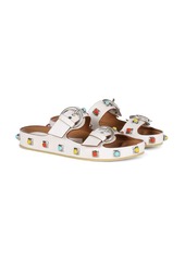 Etro stone-embellished strappy sandals