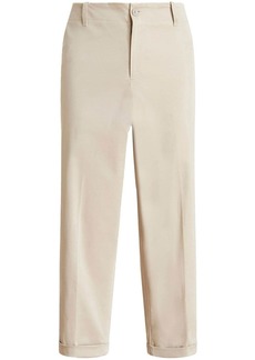 Etro straight-leg cropped trousers