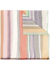 Etro stripe pattern scarf