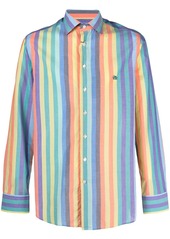 Etro stripe-print cotton shirt