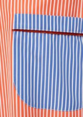 Etro Striped Cotton Poplin Shirt