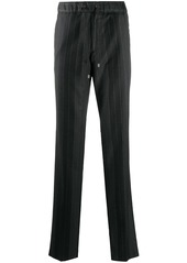 Etro striped drawstring-waist trousers