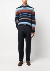 Etro striped mohair-wool sweatshirt