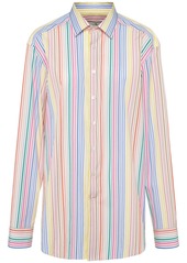 Etro Striped Poplin Shirt