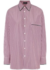 Etro Striped Poplin Shirt W/ Pocket