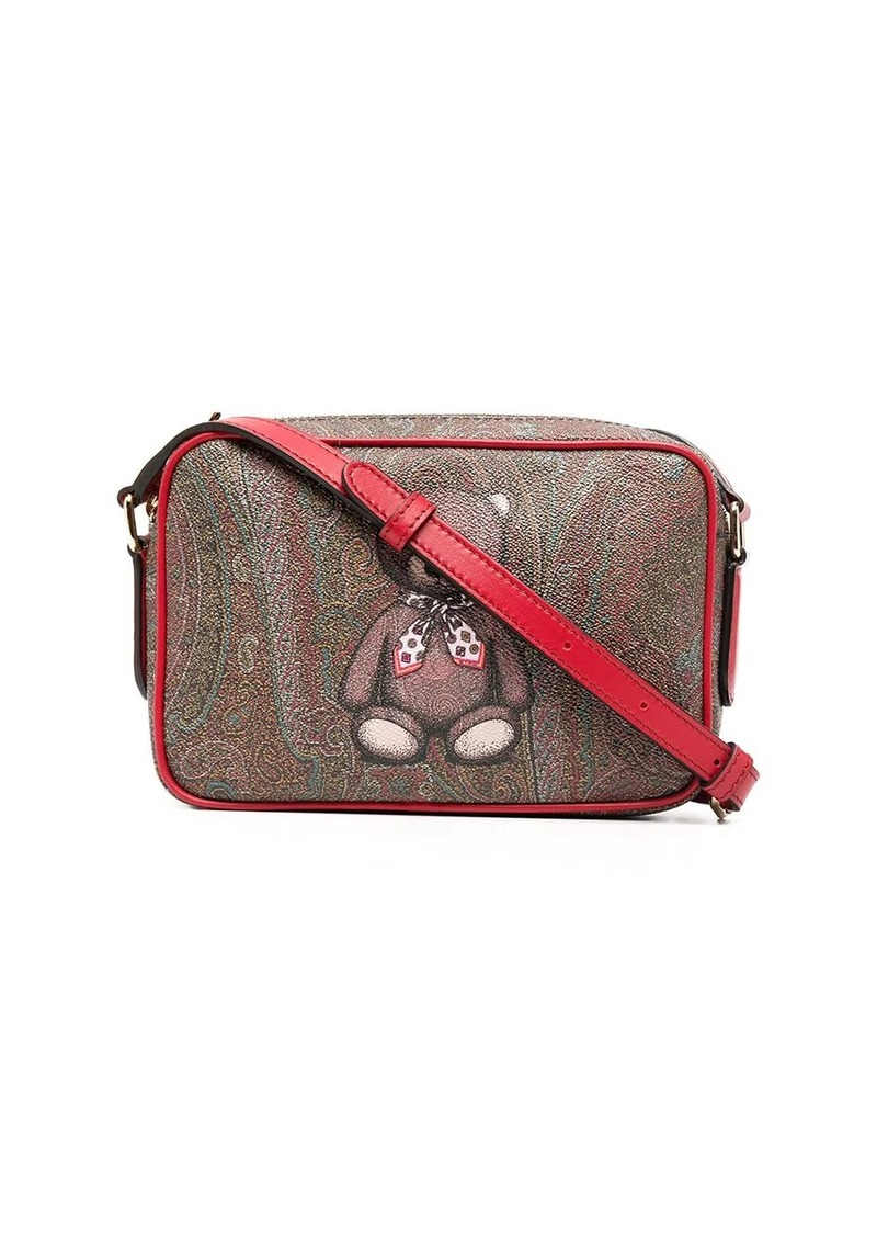 Etro teddy bear print crossbody bag | Handbags
