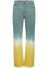 Etro Tie Dye Stretch Cotton Denim Jeans