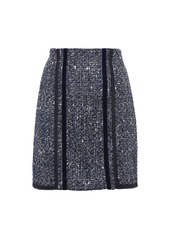 Etro Tweed pencil mini skirt
