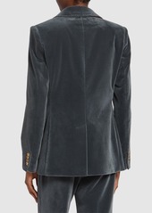 Etro Velvet Double Breast Jacket