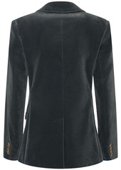 Etro Velvet Double Breast Jacket