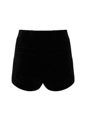 Etro Velvet Mini Shorts