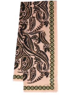 Etro Wool & Cashmere Printed Scarf