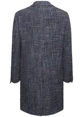 Etro Wool Blend Single Breasted Coat