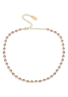 Ettika Bezel-Set Link Necklace, 12-15.5